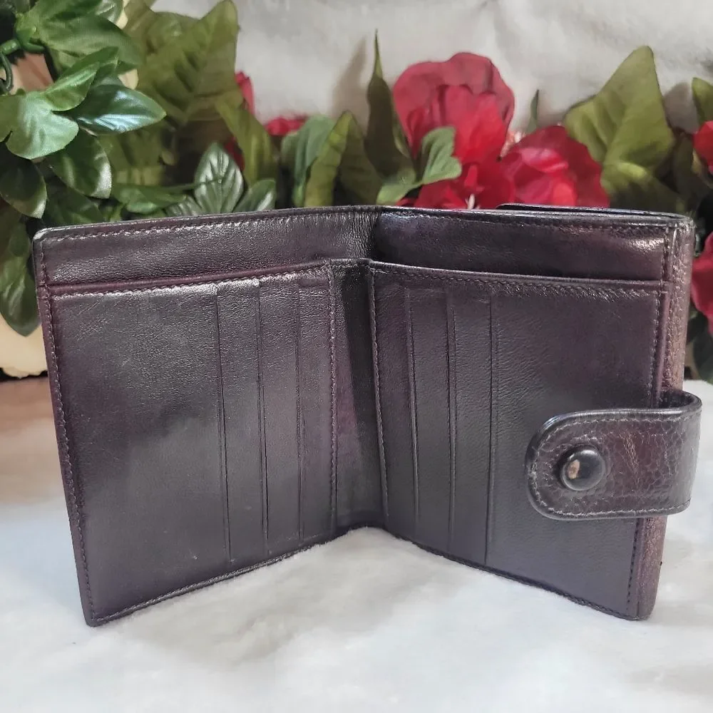 Authentic Chanel Caviar Leather Compact Wallet